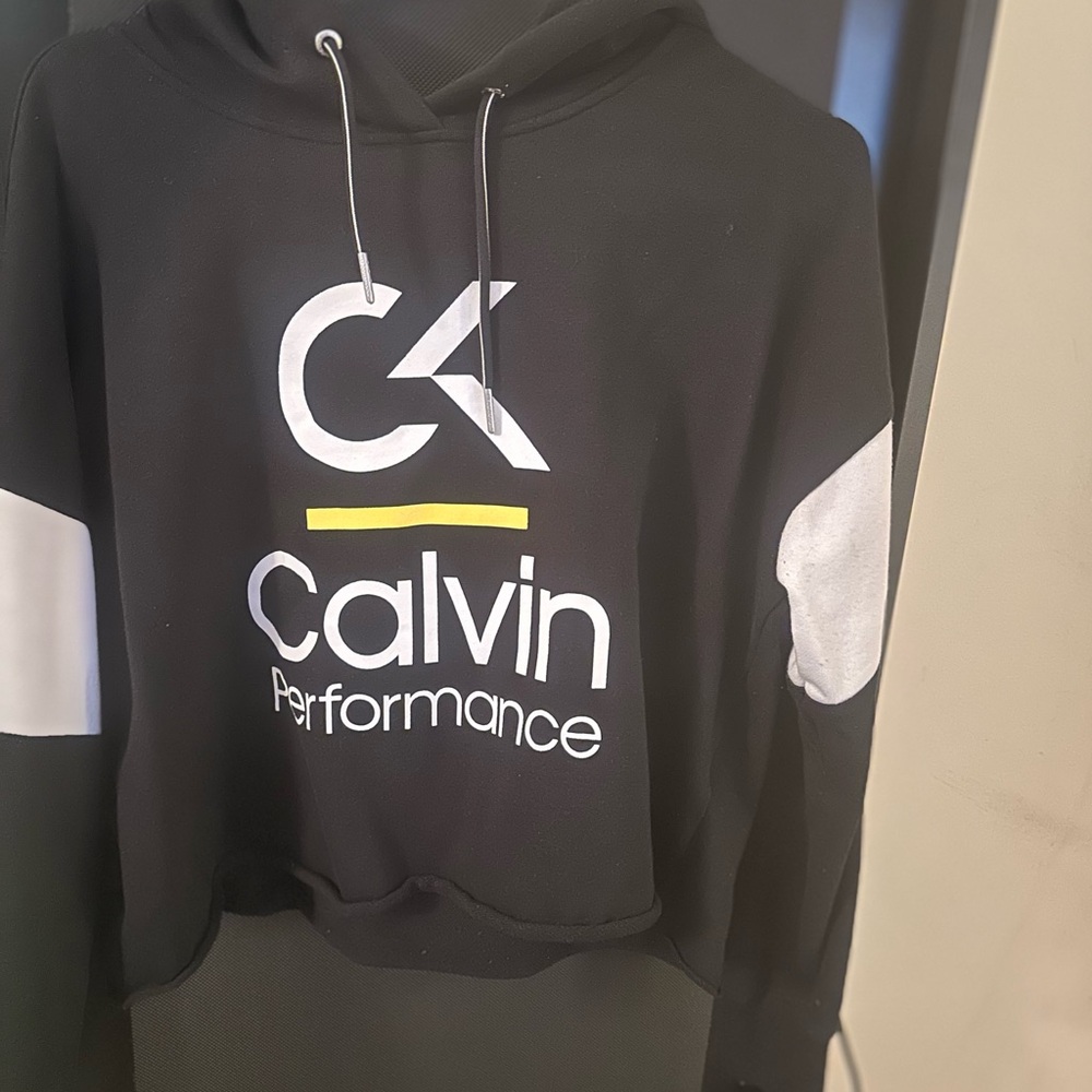 Calvin Performance Black Hoodie
